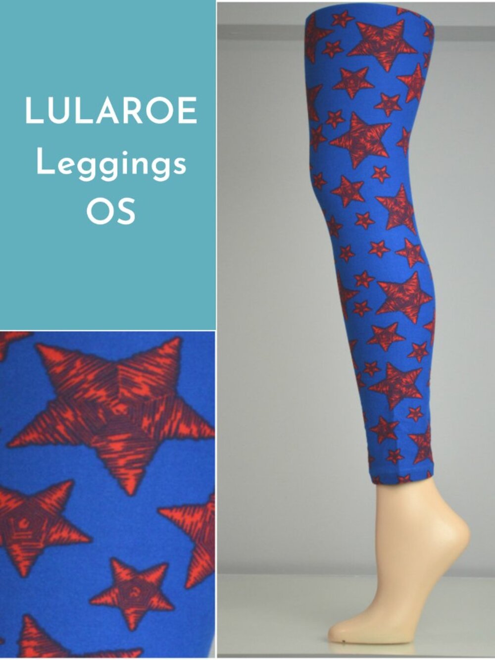 NWT Star Lularoe OS Leggings